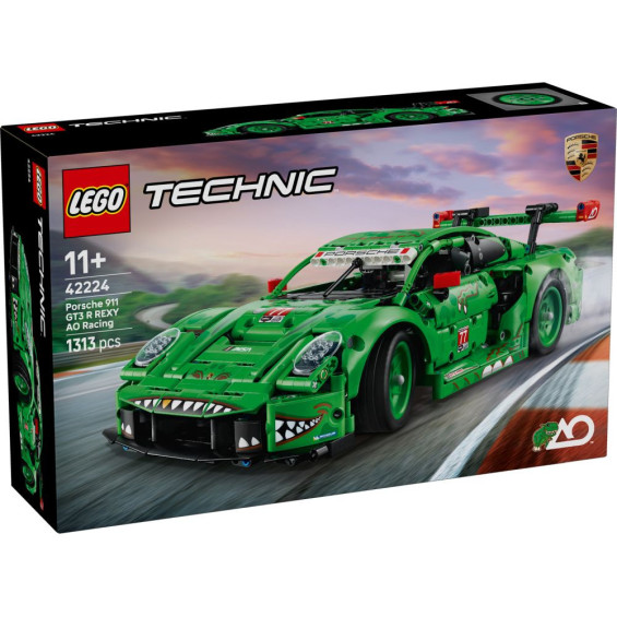 LEGO Technic Coche Porsche 911 GT3 R REXY AO Racing - 42224
