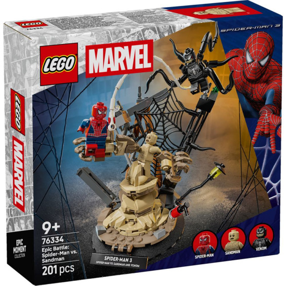 LEGO Súper Héroes Marvel Batalla Legendaria: Spider-Man vs. Sandman - 76334