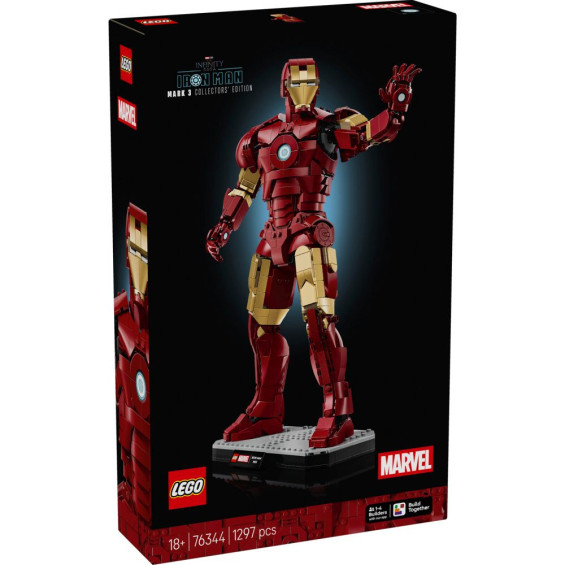 LEGO Súper Héroes Marvel Iron Man Mark 3: Edición para Coleccionistas - 76344