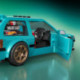Mattel Brick Shop Hot Wheels Speed Series Juego de Construcción del Custom '90 Honda Civic EF 284 Piezas