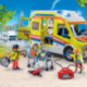 PLAYMOBIL City Life Ambulancia con Luz y Sonido - 71202