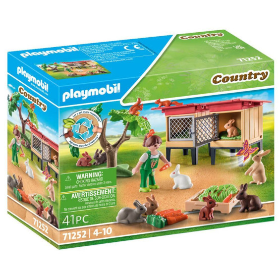 PLAYMOBIL Country Conejera - 71252