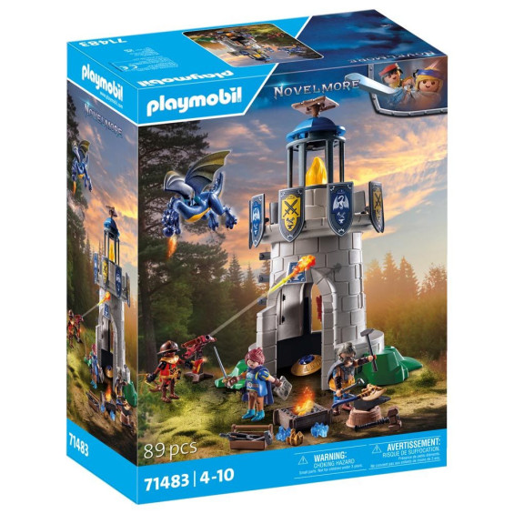 PLAYMOBIL Novelmore Torre De Caballeros Con Herrero Y Dragón - 71483