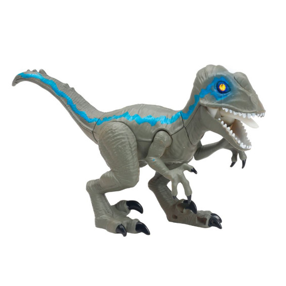 Dinosaurio Gris con Luz y Sonido