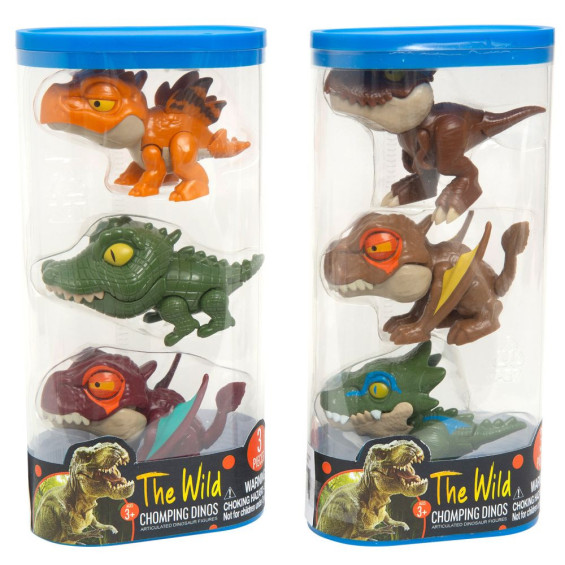 Set 3 Dinos Bocazas Articulados Varios Modelos