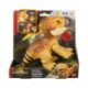 Mattel Jurassic World: El Renacer, Aquilops Dolores Protector Primal Dinosaurio Interactivo