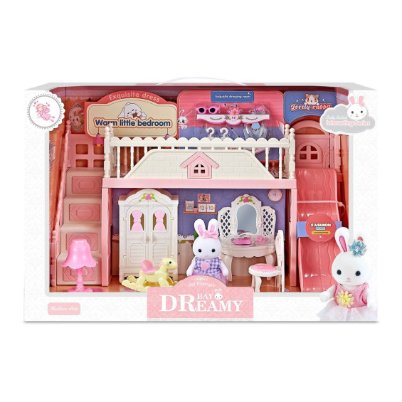 Casa Alegre Set Dormitorio con Vestidor con Figura y Accesorios