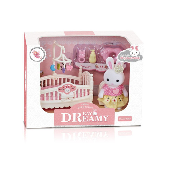 Casa Alegre Set de Cuna con Figura y Accesorios