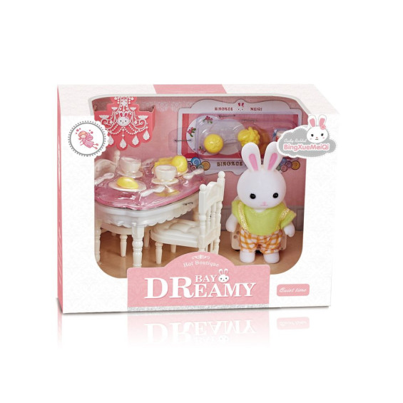 Casa Alegre Set de Merienda con Figura y Accesorios