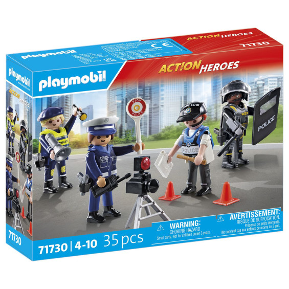 PLAYMOBIL Action Heroes Set de Figuras - 71730