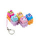 Clickeez Set con 5 Teclas, LLavero y Guía de Colección Varios Modelos