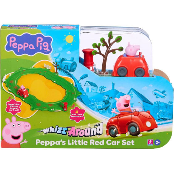 Peppa Pig Circuito Cochecito Rojo