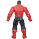 Marvel Capitán América Titan Hero Series Figura Hulk Rojo