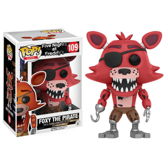 Funko Pop! Games Five Nights at Freddy's Figura de Vinilo Foxy the Pirate