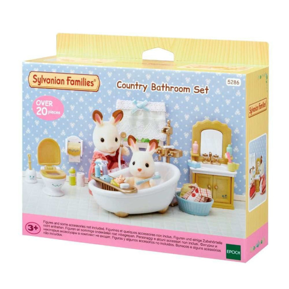 Sylvanian Families Set Baño Country