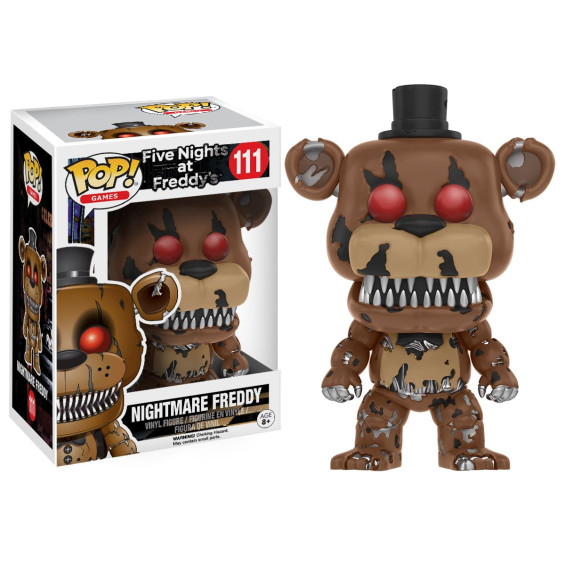 Funko Pop! Games Five Nights at Freddy's Figura de Vinilo Nightmare Freddy