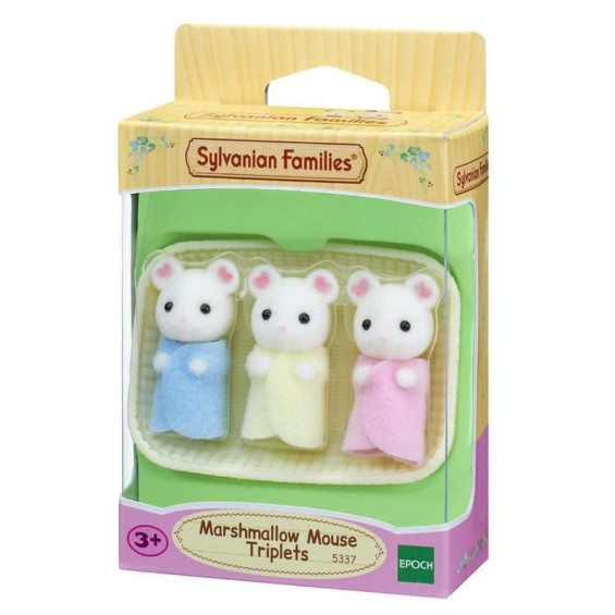 Sylvanian Families Village Trillizos Ratón Marshmallow