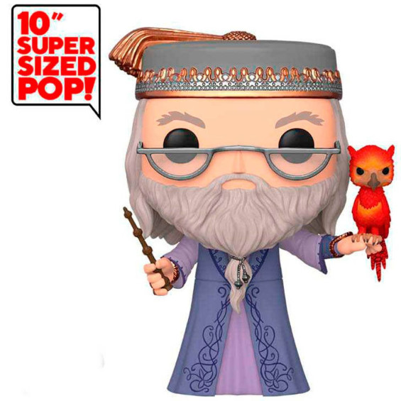 Funko Pop! Harry Potter Figura de Vinilo Albus Dumbledore con Fawkes