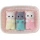 Sylvanian Families Trillizos Gato Persa