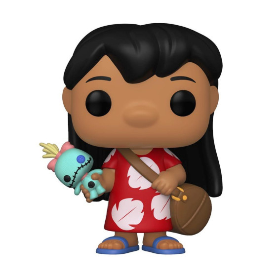 Funko Pop! Disney Lilo y Stitch Figura de Vinilo Lilo con Scrump