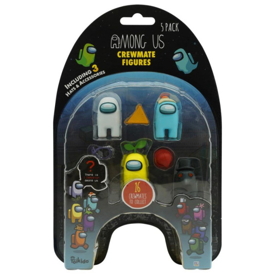Among Us Pack 5 Figuras en Blíster Varios Modelos