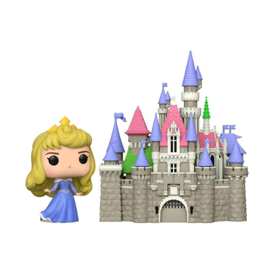 Funko Pop! Town Disney Princess Figura De Vinilo Aurora Con Castillo