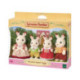 Sylvanian Families Familia Conejo Chocolate