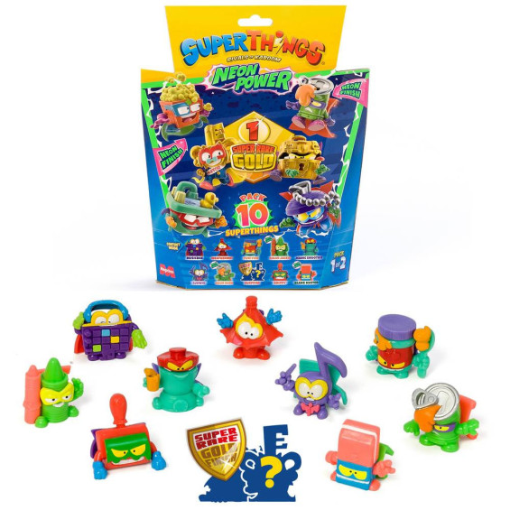 Superthings Neon Power Pack 10 Varios Modelos