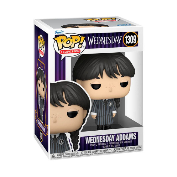 Funko Pop! Televisión Miércoles Figura De Vinilo Miércoles Addams