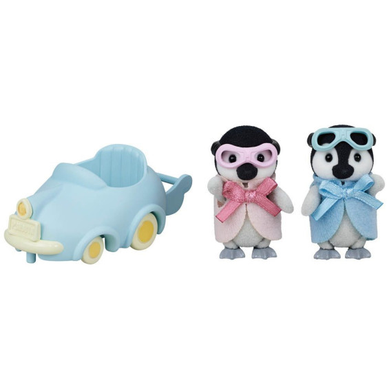 Sylvanian Families Bebés Pingüino Ride'n Play