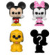 Funko Bitty Pop! Disney Pack 4 Figuras De Vinilo Serie 1 Varios Modelos