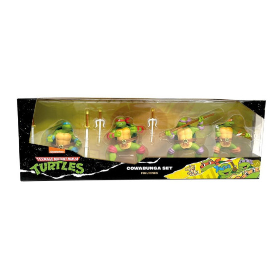 Tortugas Ninja Teenage Mutant Ninja Set Cowabunga 4 Figuras