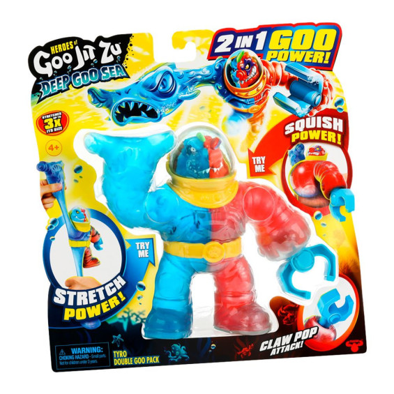 Goo Jit Zu Hero 2 en 1 Figura Varios Modelos