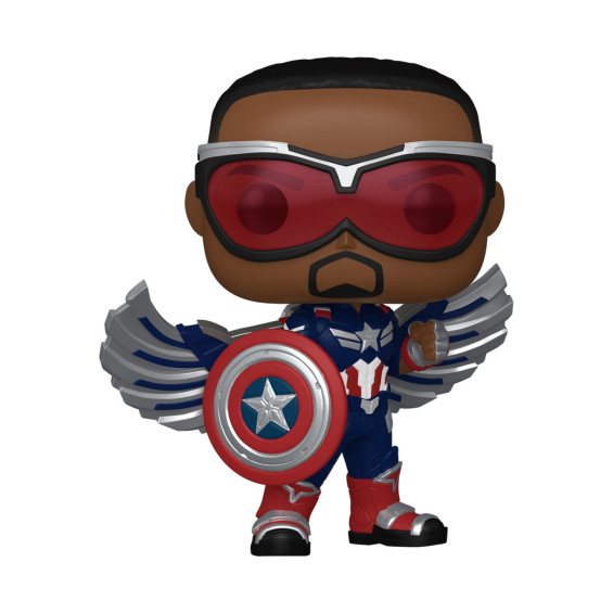 Funko Pop! Marvel Capitán América Brave New World Figura de Vinilo Capitán América