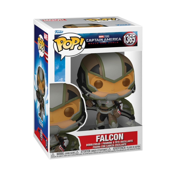 Funko Pop! Marvel Capitán América Brave New World Figura de Vinilo Falcon
