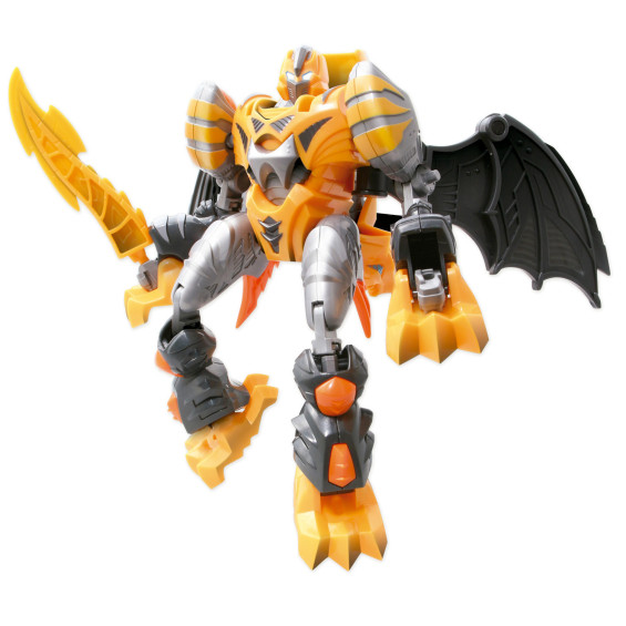Juguettos Robot Transformable Goldy Dragon