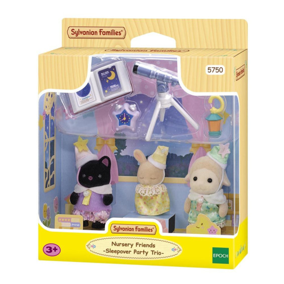 Sylvanian Families Amigos de la Guardería Fiesta de Pijamas
