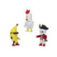 Stumble Guys Pack 3 Figuras Acción Varios Modelos