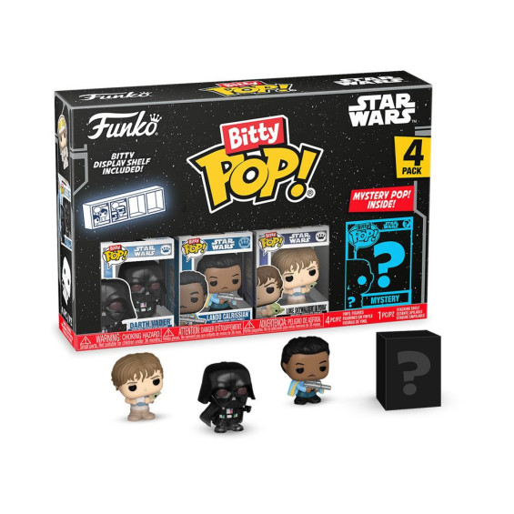Funko Bitty Pop! Star Wars Pack 4 Figuras de Vinilo Varios Modelos