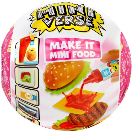 MGA Miniverse - Make It Mini Foods: Diner Series 3B Varios Modelos