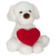 Peluche Perrito Corazón 26 cm Varios Modelos