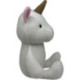 Peluche Unicornio Tejido 24 cm