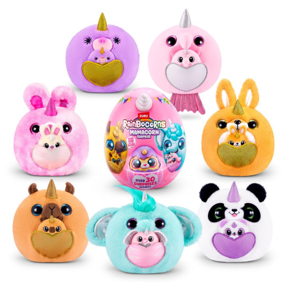 Rainbocorns Peluche Mamacorn Surprise Varios Modelos