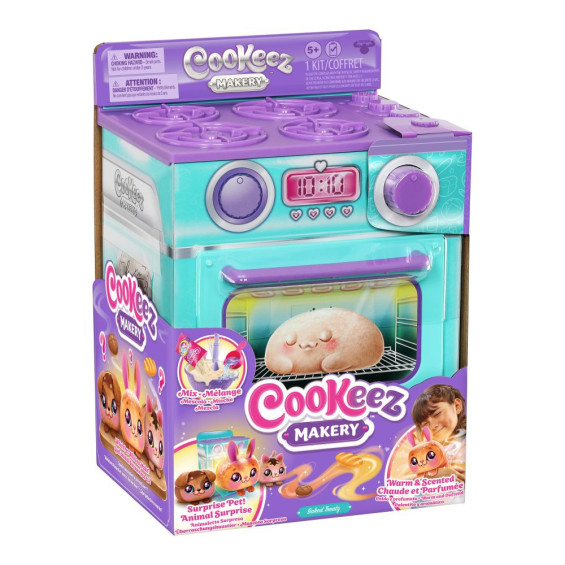 Cookez Makery Horno Mágico Azul con Mascota de Peluche Sorpresa Varios Modelos