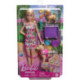 Barbie Muñeca Paseadora de Perro con Silla de Ruedas