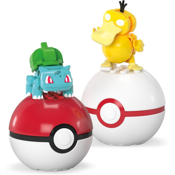 Mega Construx Pokémon Pack con 2 Pocke Balls Varios Modelos