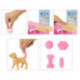 Barbie y su Clínica Veterinaria Muñeca con Pelo Rosa, Muebles de Consulta y Accesorios