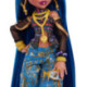 Monster High Muñeca Cleo de Nile con Mascota Hissette y 7 Accesorios