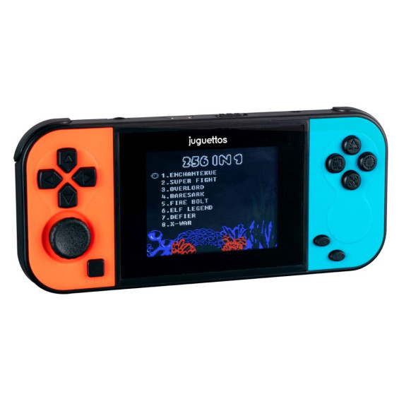 Juguettos Consola Portátil 256 Juegos