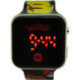 Pokémon Reloj Digital Led Negro Charmander
